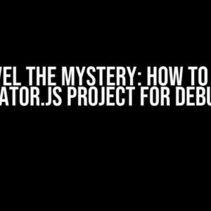 Unravel the Mystery: How to Setup Tabulator.js Project for Debugging